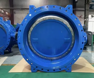 Double Flange Eccentric Butterfly Valve factory
