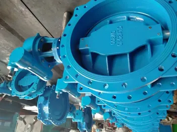 Dvoupřírubový koncentrický motýlový ventil