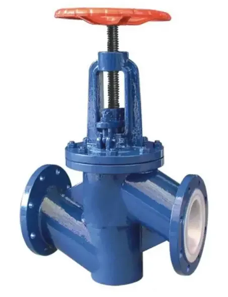 Zpětný ventil z tvárné litiny s fluoroplastovou výstelkou